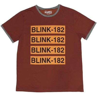 Blink-182 Red Logo XXL Unisex T-shirt - Band T-shirt Blink-182 Red Logo XXL Unisex T-shirt - Band T-shirt