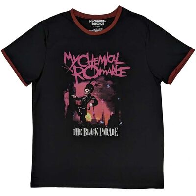 My Chemical Romance - Officiellt licensierad Ringer T-shirt - Mars - T-shirt My Chemical Romance - Officiellt licensierad Ringer T-shirt - Mars - T-shirt