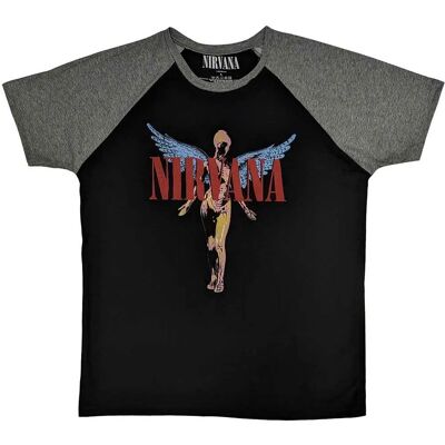Nirvana Official Angelic Black XXL T-Shirt Nirvana Official Angelic Black XXL T-Shirt