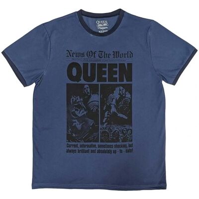 Queen News of the World Ringer T-Shirt - T-shirt Queen News of the World Ringer T-Shirt - T-shirt