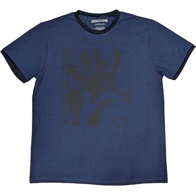 System Of A Down Blå T-shirt - Band System Of A Down Blå T-shirt - Band