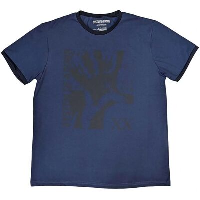 System Of A Down Berusad Blå X-large - T-shirt System Of A Down Berusad Blå X-large - T-shirt