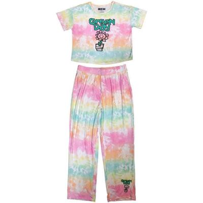 Green Day Damsovilor Pyjamas - Flerfärgad Blomkruka XS - Dams Pijama Green Day Damsovilor Pyjamas - Flerfärgad Blomkruka XS - Dams Pijama