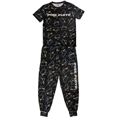 Pink Floyd Officiella Pyjamas - Prism Repeat - Unisex Pink Floyd Officiella Pyjamas - Prism Repeat - Unisex