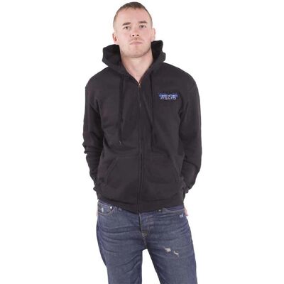 HeyRusty Bring Me The Horizon Blå Korpvingar Zipped Hoodie - Hoodie HeyRusty Bring Me The Horizon Blå Korpvingar Zipped Hoodie - Hoodie