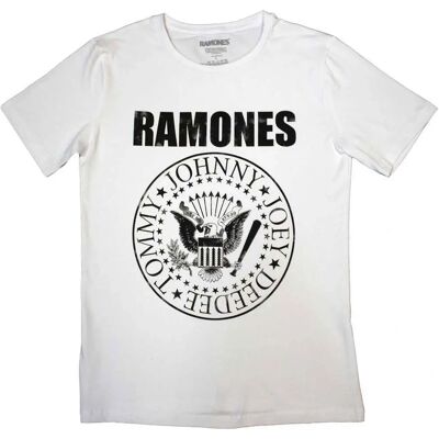 Ramones President Seal Slim Fit T-shirt - T-shirt Ramones President Seal Slim Fit T-shirt - T-shirt