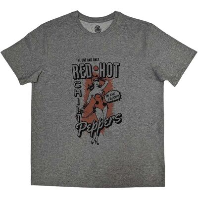 Red Hot Chili Peppers In The Flesh Grå T-Shirt - T-Shirt Red Hot Chili Peppers In The Flesh Grå T-Shirt - T-Shirt