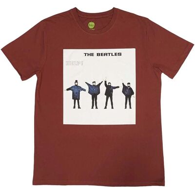 The Beatles Help! M Röd T-shirt - T-Shirt The Beatles Help! M Röd T-shirt - T-Shirt