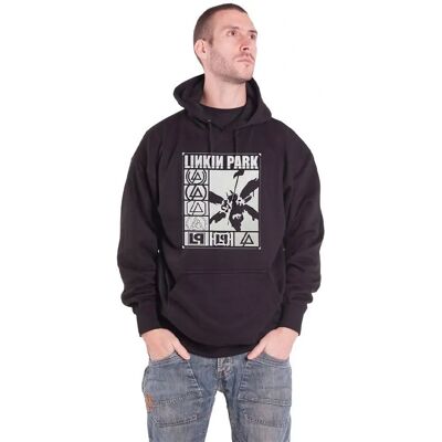 Sweat à capuche Logo Rectangle de Linkin Park - Sweats - Publicité Sweat à capuche Logo Rectangle de Linkin Park - Sweats - Publicité