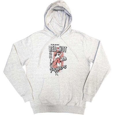 Grå hoodie av Red Hot Chili Peppers - In The Flesh - Band Merchandise Grå hoodie av Red Hot Chili Peppers - In The Flesh - Band Merchandise