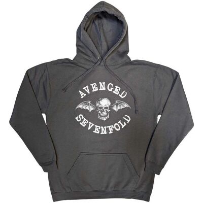 HeyRusty Hoodie Avenged Sevenfold - Logo Grå HeyRusty Hoodie Avenged Sevenfold - Logo Grå