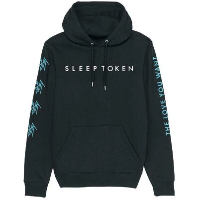 Sleep Token - The Love You Want Heart Hoodie - Black - Large Sleep Token - The Love You Want Heart Hoodie - Black - Large