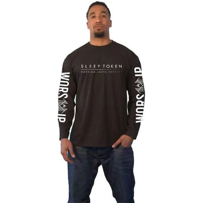 Sleep Token Worship Black Long Sleeve T-shirt - T-shirt Sleep Token Worship Black Long Sleeve T-shirt - T-shirt