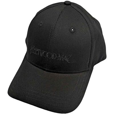 Fleetwood Mac Text Band Logo Baseball Cap - Baseball Cap Fleetwood Mac Text Band Logo Baseball Cap - Baseball Cap