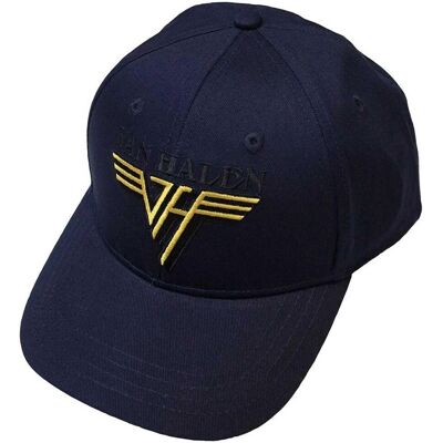 Van Halen Klassisk Band Logo Baseball Cap Navy - Baseball Cap Van Halen Klassisk Band Logo Baseball Cap Navy - Baseball Cap