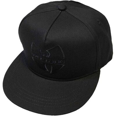 Wu-Tang Clan Kantana Logo Snapback - Unisex Justerbar Svart Keps Wu-Tang Clan Kantana Logo Snapback - Unisex Justerbar Svart Keps