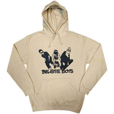 Beastie Boys Huvtröja - Check Your Head - Unisex, Sand, XL Beastie Boys Huvtröja - Check Your Head - Unisex, Sand, XL
