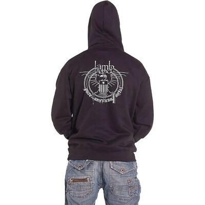 Lamb of God Skeleton Eagle Hoodie - Hoods Lamb of God Skeleton Eagle Hoodie - Hoods