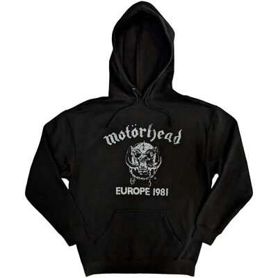 Motorhead Europe 81 Huvtröja - Huvtröjor Motorhead Europe 81 Huvtröja - Huvtröjor
