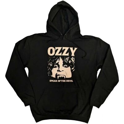 HeyRusty Ozzy Osbourne Hoodie - Speak Of The Devil Svart Large HeyRusty Ozzy Osbourne Hoodie - Speak Of The Devil Svart Large