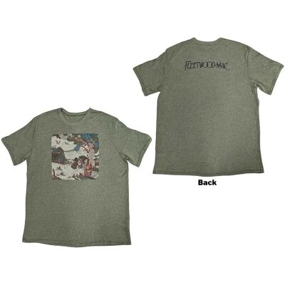 Fleetwood Mac - Kiln House Album Art - Grön - T-shirt Fleetwood Mac - Kiln House Album Art - Grön - T-shirt
