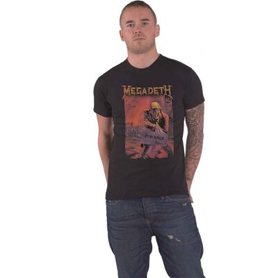 Megadeth Peace Sells Album Cover Svart T-shirt Megadeth Peace Sells Album Cover Svart T-shirt