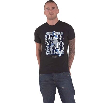 Star Wars Soldater XL Svart T-shirt - T-Shirt Star Wars Soldater XL Svart T-shirt - T-Shirt