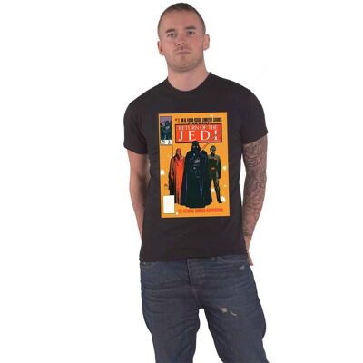 Star Wars Return Of The Jedi Comic Cover T Shirt - Unisex, Black XL Star Wars Return Of The Jedi Comic Cover T Shirt - Unisex, Black XL