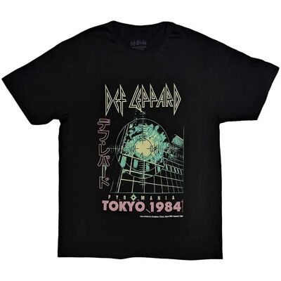 Def Leppard Tokyo Band Logo T-Shirt - T-Shirt Def Leppard Tokyo Band Logo T-Shirt - T-Shirt