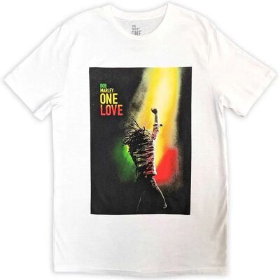Unisex Bob Marley T-shirt - One Love Movie Poster Unisex Bob Marley T-shirt - One Love Movie Poster