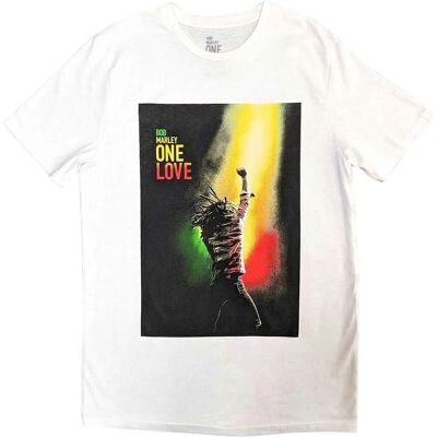 Bob Marley Unisex T-shirt - One Love filmposter Bob Marley Unisex T-shirt - One Love filmposter