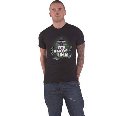 Beetlejuice Unisex Svart XL T-shirt - Showtime Karusell Beetlejuice Unisex Svart XL T-shirt - Showtime Karusell
