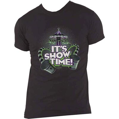 Beetlejuice Unisex Svart Karusell T-shirt Beetlejuice Unisex Svart Karusell T-shirt
