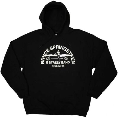 Bruce Springsteen Tour '23 Leaning Car Hoodie - Hooded Sweatshirt Bruce Springsteen Tour '23 Leaning Car Hoodie - Hooded Sweatshirt