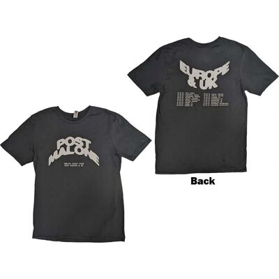Post Malone Svart XXL Turnédatum T-shirt - T-shirt Post Malone Svart XXL Turnédatum T-shirt - T-shirt