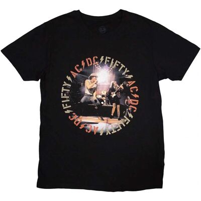 AC/DC Fifty Years Live T-Shirt - T-Shirt AC/DC Fifty Years Live T-Shirt - T-Shirt