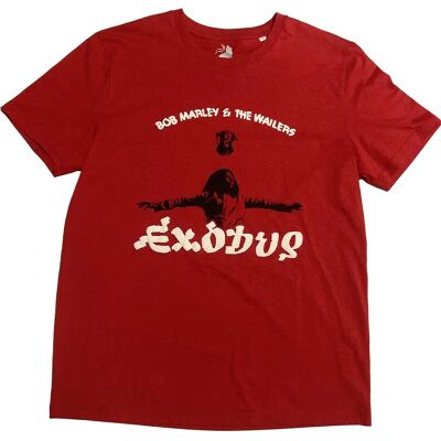 Bob Marley Exodus Utsträckta Armar T-shirt - T-Shirt Bob Marley Exodus Utsträckta Armar T-shirt - T-Shirt
