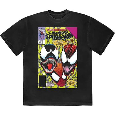 Marvel Spiderman The Conclusion Serieomslag T-Shirt Svart L Marvel Spiderman The Conclusion Serieomslag T-Shirt Svart L
