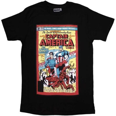Marvel Living Legend Comic Cover Svart T-Shirt - Unisex Marvel Living Legend Comic Cover Svart T-Shirt - Unisex