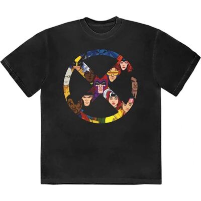 Marvel X-Men 97 X Badge Logo T-Shirt - T-Shirt Marvel X-Men 97 X Badge Logo T-Shirt - T-Shirt