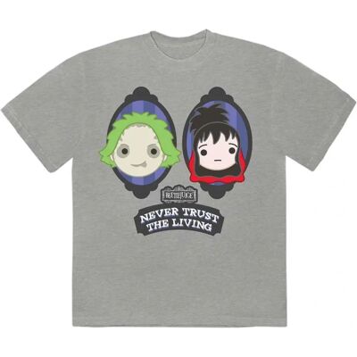 Beetlejuice S Unisex T-Shirt Grå - Lita på de Levande Beetlejuice S Unisex T-Shirt Grå - Lita på de Levande