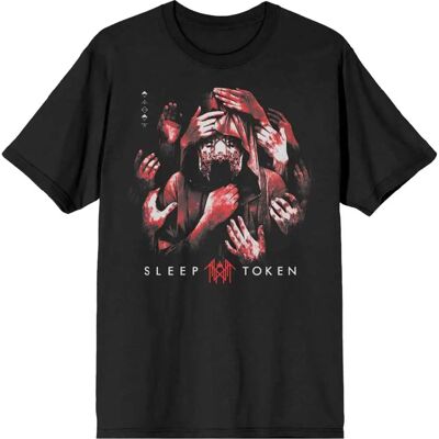 Sleep Token Modell S Unisex Svart T-Shirt Sleep Token Modell S Unisex Svart T-Shirt