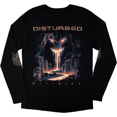 Disturbed European Tour '23 Divisive Långärmad T-Shirt - T-Shirt Disturbed European Tour '23 Divisive Långärmad T-Shirt - T-Shirt