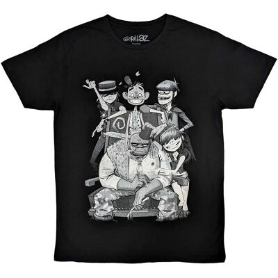 Gorillaz George Spray Unisex T-Shirt - T-Shirt Gorillaz George Spray Unisex T-Shirt - T-Shirt