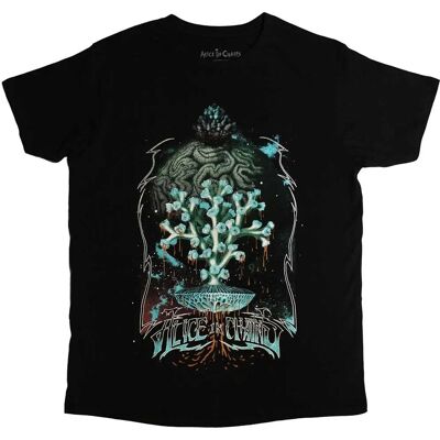 Alice In Chains Spore Planet Black T-Shirt - Unisex Alice In Chains Spore Planet Black T-Shirt - Unisex