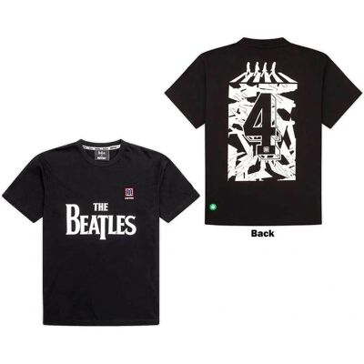 Meyba x The Beatles Abbey Road Fab 4 Svart XS T-shirt Meyba x The Beatles Abbey Road Fab 4 Svart XS T-shirt
