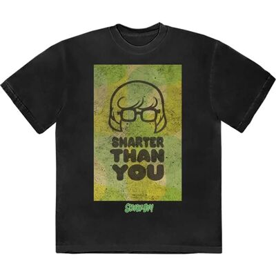 Scooby-Doo Unisex Black Smarter Than You T-Shirt Scooby-Doo Unisex Black Smarter Than You T-Shirt