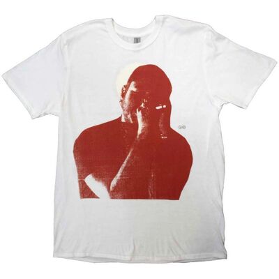 Post Malone Vit Unisex T-Shirt - Red Photo Live - T-Shirt Post Malone Vit Unisex T-Shirt - Red Photo Live - T-Shirt