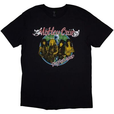 Mötley Crüe - Dr Feelgood Circle Photo - Svart - XXL - T-Shirt Mötley Crüe - Dr Feelgood Circle Photo - Svart - XXL - T-Shirt