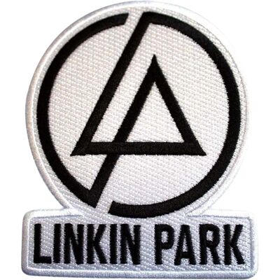 Linkin Park - Standard Woven Patch - Concentric Text Logo - Patch - Publicité Linkin Park - Standard Woven Patch - Concentric Text Logo - Patch - Publicité